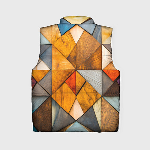 Женский жилет Мозайка / 3D-Красный – фото 2
