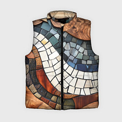 Женский жилет Плиточная мозайка