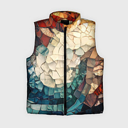 Женский жилет Мозаика в виде плитки