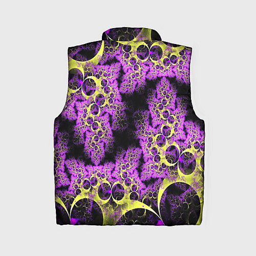 Женский жилет Абстракция фракталов / 3D-Черный – фото 2