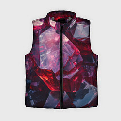 Женский жилет Драгоценный минерал, цвет: 3D-светло-серый