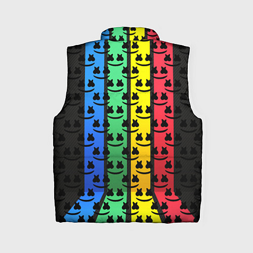 Женский жилет Marshmello neon music dj / 3D-Светло-серый – фото 2