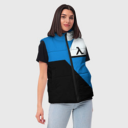 Женский жилет Half life geometry steel valve, цвет: 3D-черный — фото 2
