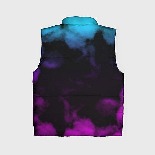 Женский жилет Градиент - дым / 3D-Черный – фото 2