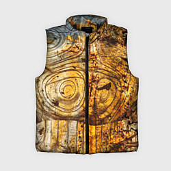 Женский жилет Ацтек фрактал текстура