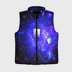 Женский жилет Космическая абстракция звезды