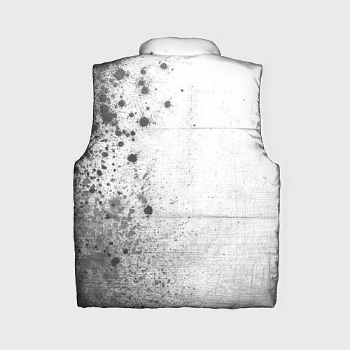 Женский жилет Fall Out Boy - white gradient по-вертикали / 3D-Черный – фото 2