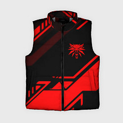 Женский жилет Ведьмак геометрия, цвет: 3D-светло-серый