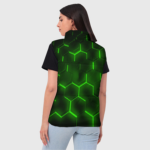 Женский жилет Doom кислотная броня / 3D-Красный – фото 4