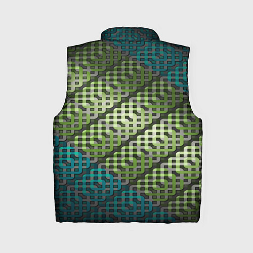 Женский жилет Nissan авто текстура узор / 3D-Светло-серый – фото 2