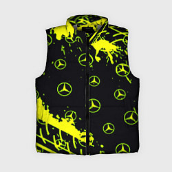 Женский жилет Mercedes кислотные логотипы