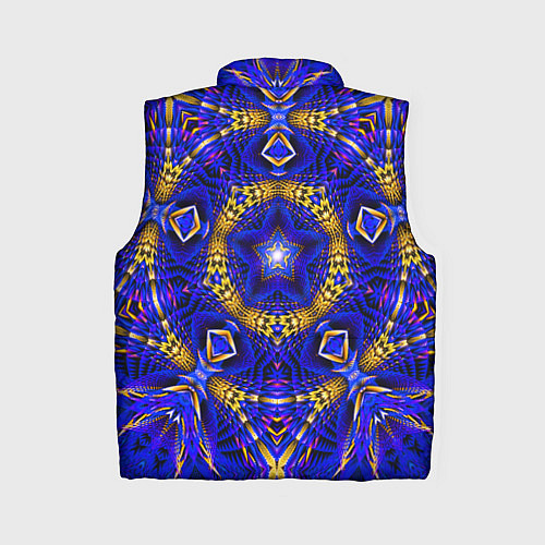 Женский жилет Оптический узор текстура / 3D-Светло-серый – фото 2