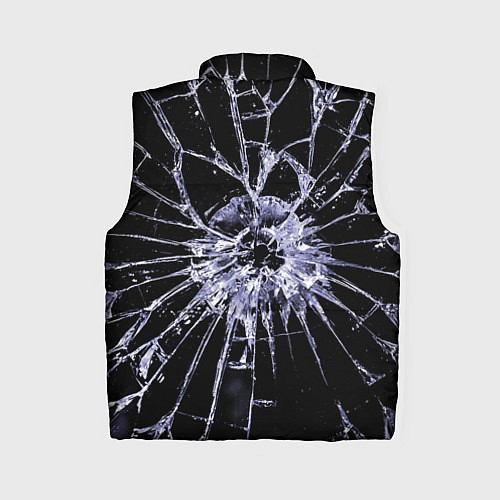 Женский жилет Джокер в мегаполисе - осколки / 3D-Красный – фото 2