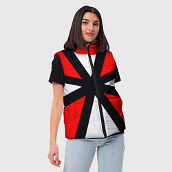 Женский жилет Полосы амбрелла, цвет: 3D-светло-серый — фото 2