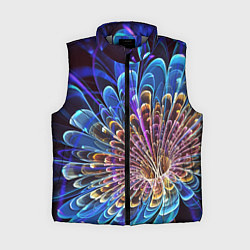 Женский жилет Оптический цветок узор