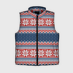 Женский жилет Knitted Pattern