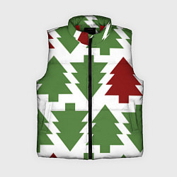 Женский жилет Елочный новый год