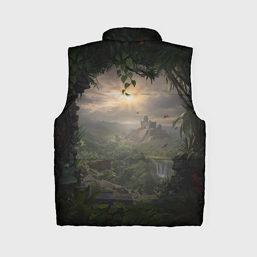 Женский жилет Lara Croft tomb raider / 3D-Красный – фото 2