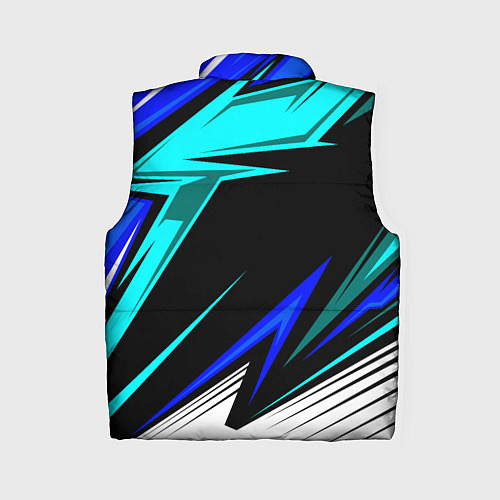 Женский жилет Субару - синий спорт / 3D-Черный – фото 2