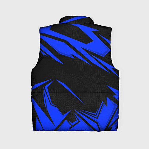 Женский жилет Субару - синий / 3D-Черный – фото 2