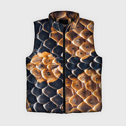 Женский жилет Змеиный талисман, цвет: 3D-черный