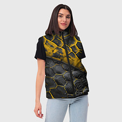 Женский жилет Костюм рептилии, цвет: 3D-светло-серый — фото 2