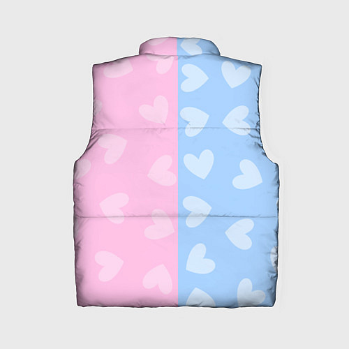 Женский жилет Стич и Ангел / 3D-Черный – фото 2