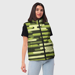 Женский жилет Камуфляжная форма, цвет: 3D-красный — фото 2