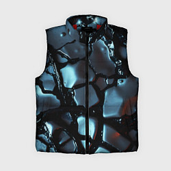 Женский жилет The liquid substance is grey, цвет: 3D-красный
