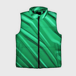 Женский жилет Зелёный пластик