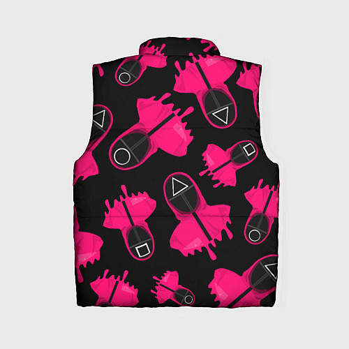 Женский жилет Стражи из игры в кальмара / 3D-Черный – фото 2