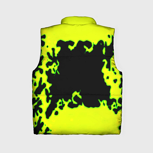 Женский жилет Doom кислотное лого краски / 3D-Черный – фото 2