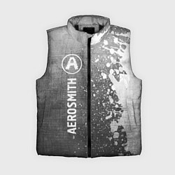 Женский жилет Aerosmith - grey gradient по-вертикали, цвет: 3D-черный