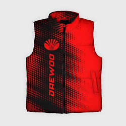 Женский жилет Daewoo - red gradient по-вертикали