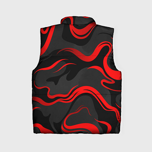 Женский жилет Toyota - красные языки пламени / 3D-Красный – фото 2