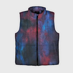 Женский жилет Тай-дай космос