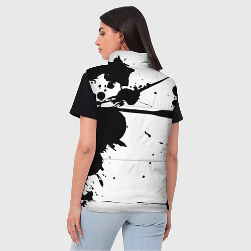 Женский жилет Art blots - vanguard / 3D-Красный – фото 4