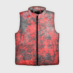 Женский жилет Абстракция - grunge vibe, цвет: 3D-черный