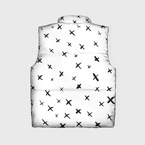 Женский жилет Смайл фейс / 3D-Черный – фото 2