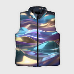 Женский жилет Космические мягкие волны