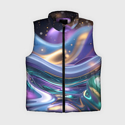 Женский жилет Космическая краска