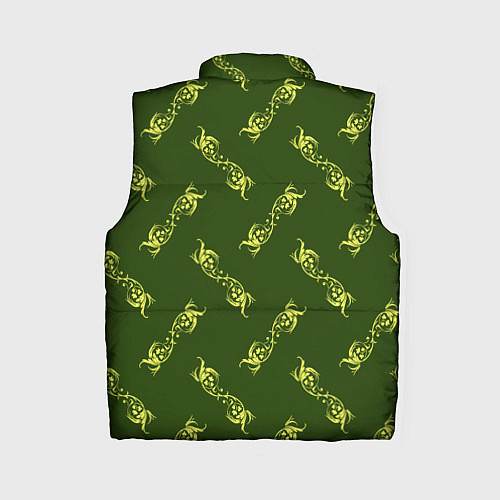 Женский жилет Винтажная роспись / 3D-Красный – фото 2