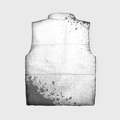 Женский жилет Jaguar - white gradient вертикально / 3D-Черный – фото 2