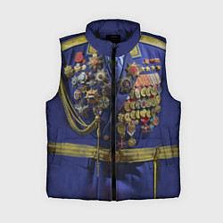 Женский жилет Парадный китель генерала с медалями