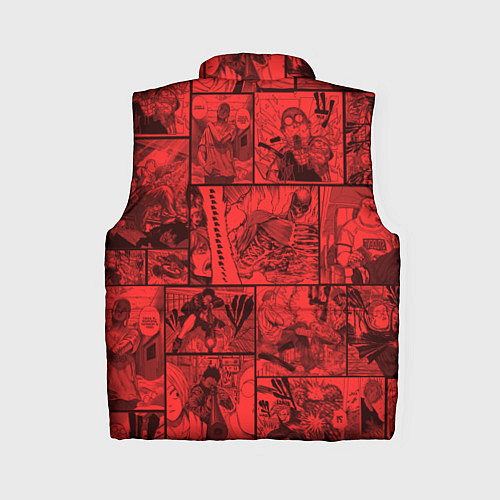 Женский жилет Дни сакамото герои / 3D-Черный – фото 2