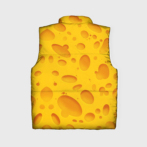 Женский жилет Сыр / 3D-Черный – фото 2