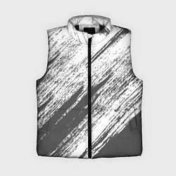 Женский жилет The color is gray and white