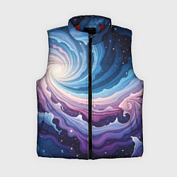 Женский жилет Космическая волна