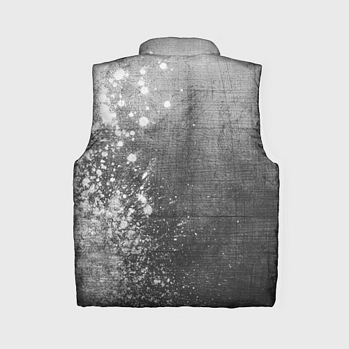 Женский жилет Chrysler - grey gradient по-вертикали / 3D-Черный – фото 2