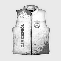 Женский жилет Liverpool - white gradient вертикально, цвет: 3D-черный